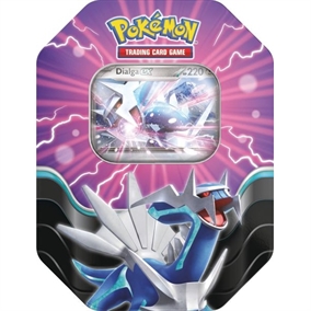 Dialga EX Tin - Azure Legends Collectors Tin - Pokemon kort